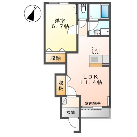 ブランシェの間取り
