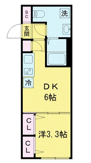 Lafort　Koiwaの間取り