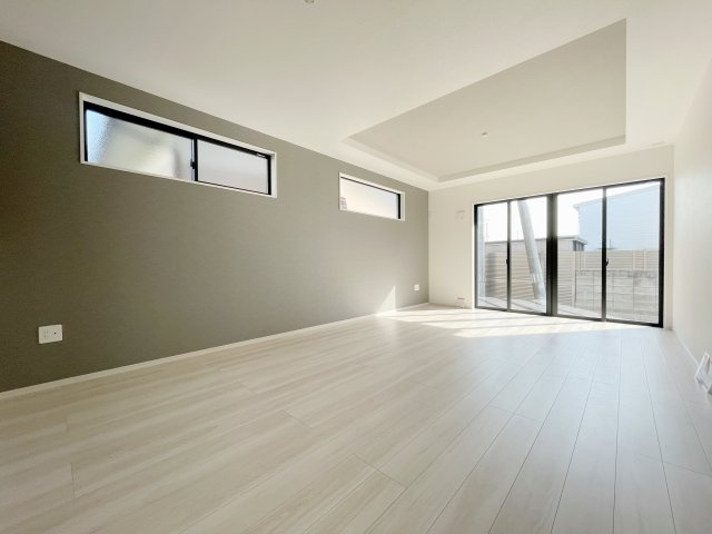 新築戸建・新築建売　郡山市安積町12期　安積第三小・安積第二中の外観パース|完成予想図