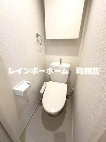 ヴィラ南大沢※初期費用分割あと払いサービス利用可能物件のトイレ