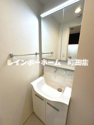 ヴィラ南大沢※初期費用分割あと払いサービス利用可能物件の洗面所