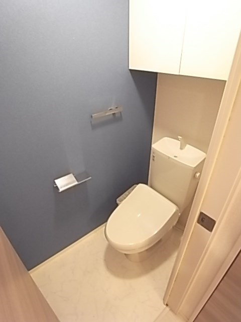 MIYABIⅡ　　のトイレ|落ち着いた色調のトイレです