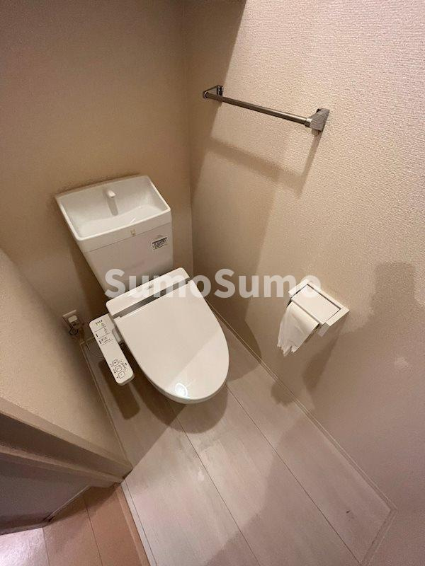 ラ・メゾンアンソレイエ板宿のトイレ|トイレもきれいです