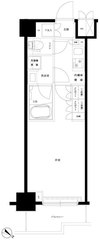 ルーブル住吉弐番館の間取り
