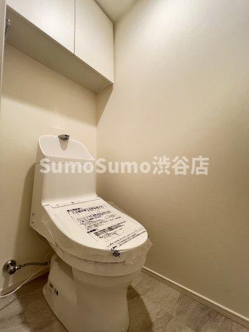 Brillia ist 池尻大橋のトイレ|落ち着いた色調のトイレです