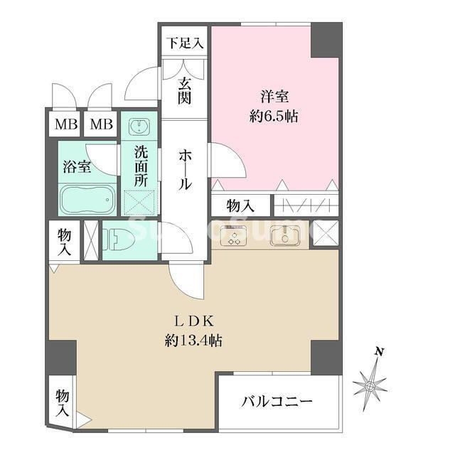 ダイヤハイツ自由が丘の間取り