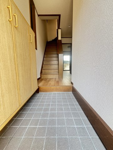 西尻池1丁目戸建貸家の玄関