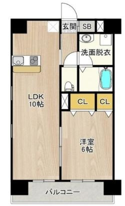 CITYSPIRE新神戸の間取り