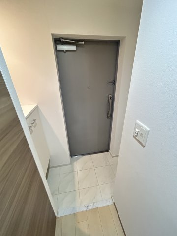 レジュールアッシュ南堀江の玄関