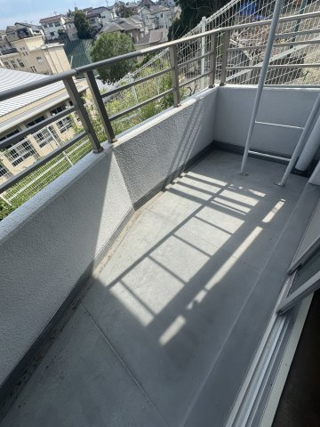 シャトラン上池田のバルコニー