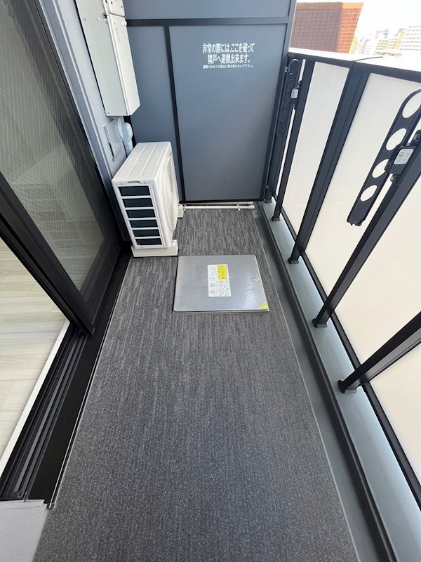 S-RESIDENCE難波大国町Deuxのバルコニー