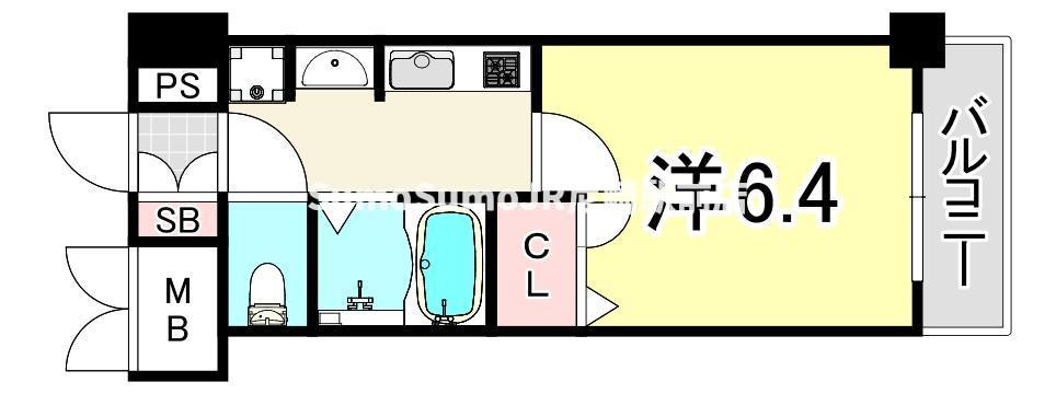 プレサンス淀リーヴァの間取り