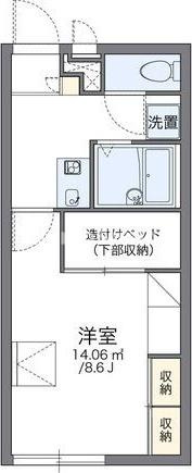 レオパレスシオンの間取り