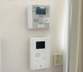 モニター付きインターホン