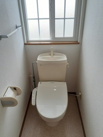 トイレもきれいです