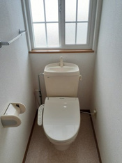 トイレもきれいです