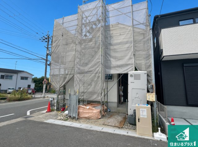 伊丹市堀池　第13期　新築一戸建ての外観|現在建築中！落ち着いた街並みで新生活を始めることが出来そう！周辺の物件も併せてご紹介させて頂きます！