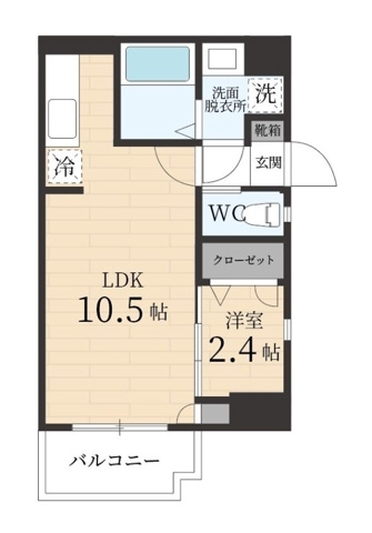 GRANDEUR住吉弐番館の間取り