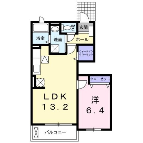 【間取り】 | メリディオ葛原Ｄ