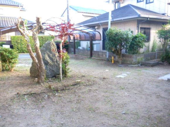 館山市北条　戸建の庭