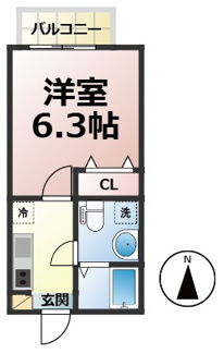 【間取り】 | アズベル外新町