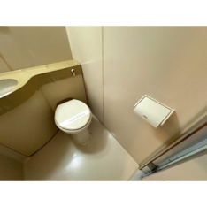 清潔感のあるトイレです