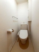 清潔感のあるトイレです