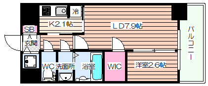 【間取り】 | セレーノ南森町