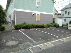 駐車場です