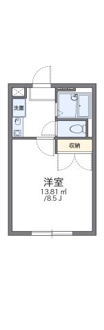 レオパレスえびすの間取り