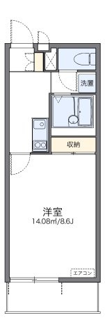代表的な間取のため実際の間取とは異なる場合があります