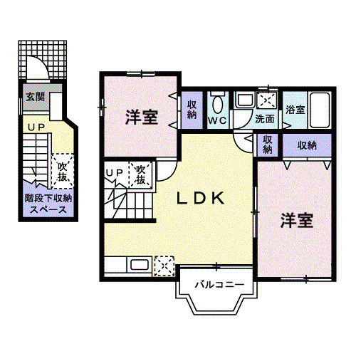 【仲介手数料：50％OFF】対象物件！の間取り