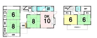 小山市喜沢の間取り