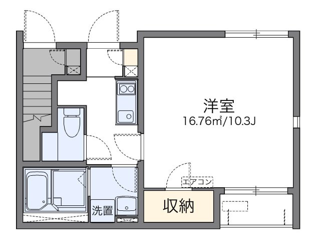 代表的な間取のため実際の間取とは異なる場合があります
