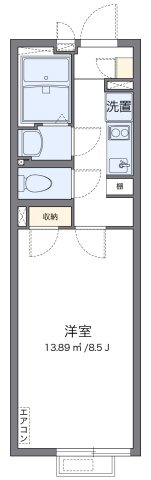 代表的な間取のため実際の間取とは異なる場合があります