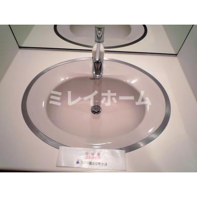 シェルクレール大森の洗面所