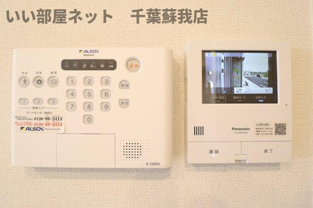 メゾン・ド・リュミエールⅠのセキュリティ|TVモニターホン付きでセキュリティ面も安心！