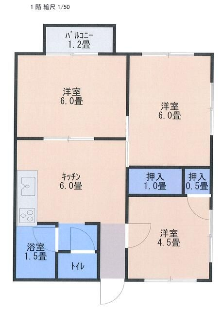 ファミール飯塚の間取り