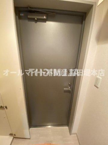 川崎市多摩区登戸の賃貸マンションの玄関|★お部屋探しはオールマイト不動産までご相談下さい♪