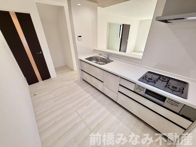 【新築】前橋市関根町　１号棟(全３棟)　グラファーレ　新築建売分譲のキッチン