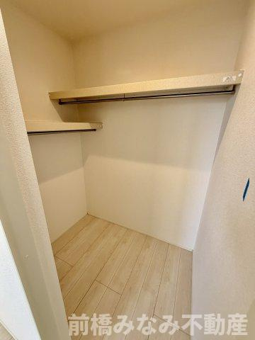 【新築】前橋市日吉町３期　限定１棟　グラファーレ　新築建売の収納|専用の収納スペースです