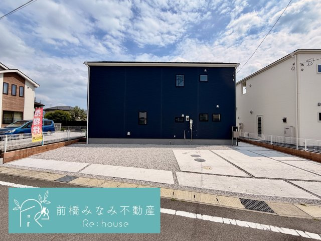 【新築】安中市板鼻　３号棟(全３棟)　リーブルガーデン　新築建売分譲の外観|外観は落ち着いています