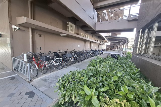 藤和喜志ハイタウンの駐輪場|駐輪場