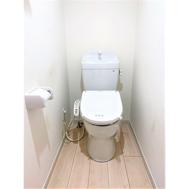 【賃貸アパート】プライムコートのトイレ|シンプルで使いやすいトイレです