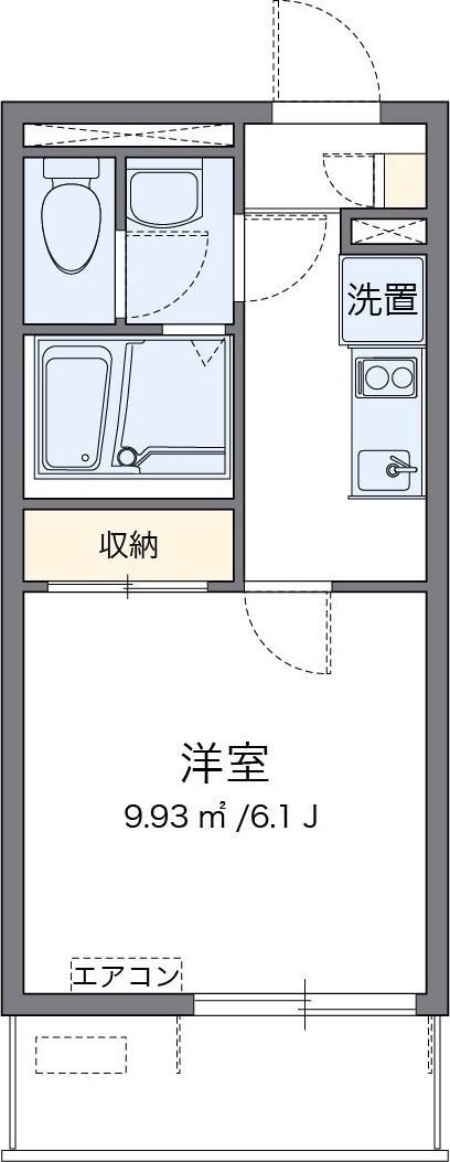 レオネクストコージーハウス赤坂の間取り