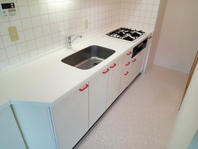 川崎市多摩区登戸の賃貸マンションのキッチン
