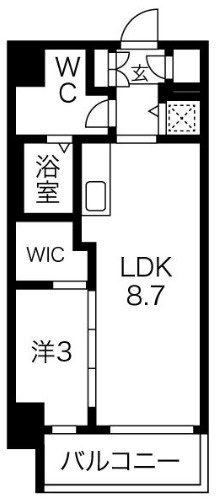 【間取り】 | サニーハウス南堀江