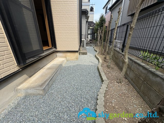 藤沢市大庭　中古戸建の庭|お庭が付いています