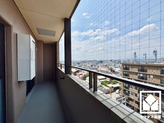 ライオンズマンション京都河原町第３のバルコニー