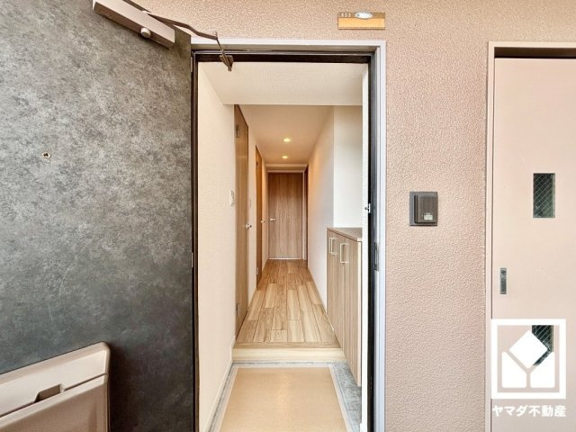 ライオンズマンション京都河原町第３の玄関